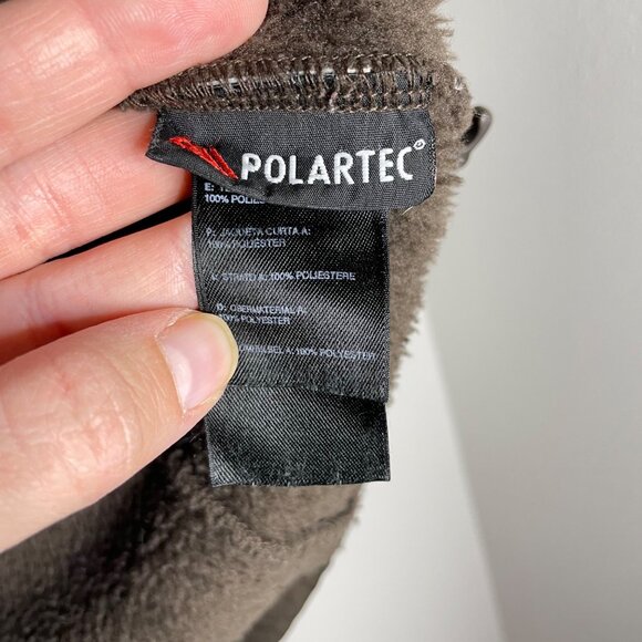 The North Face Denali Fleece Size Small Brown Polartec Full Zip Sz S - Picture 6 of 9